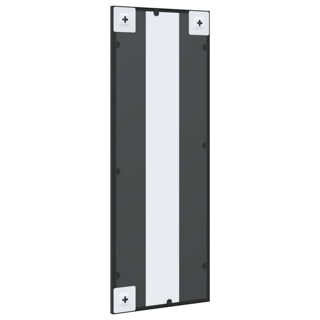 Maison Chic - Miroir mural noir 30x80 cm rectangulaire fer Maison Chic - Image 5
