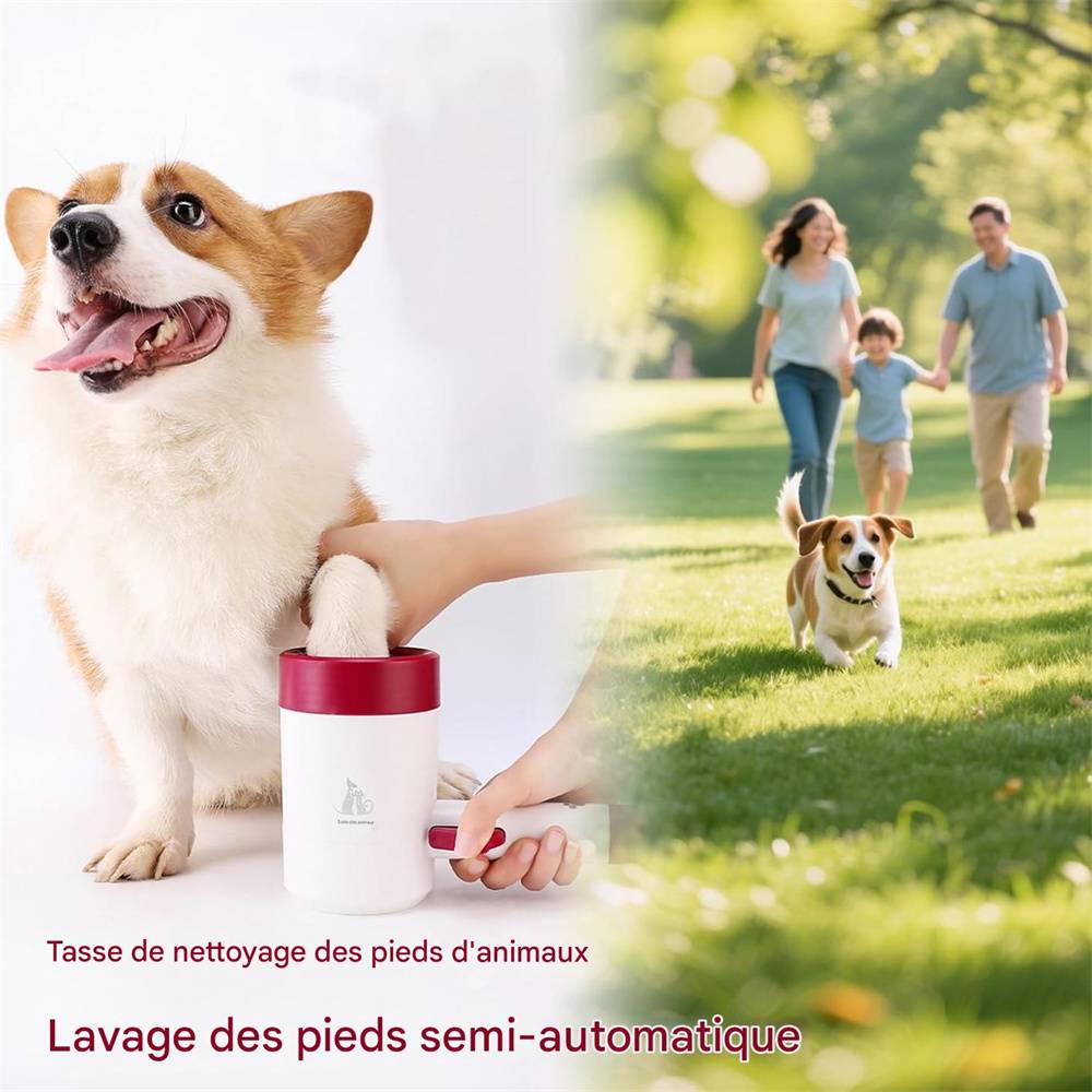 DtopbuyAge - Verre de nettoyage automatique des pattes pour animaux de compagnie DtopbuyAge - Image 3