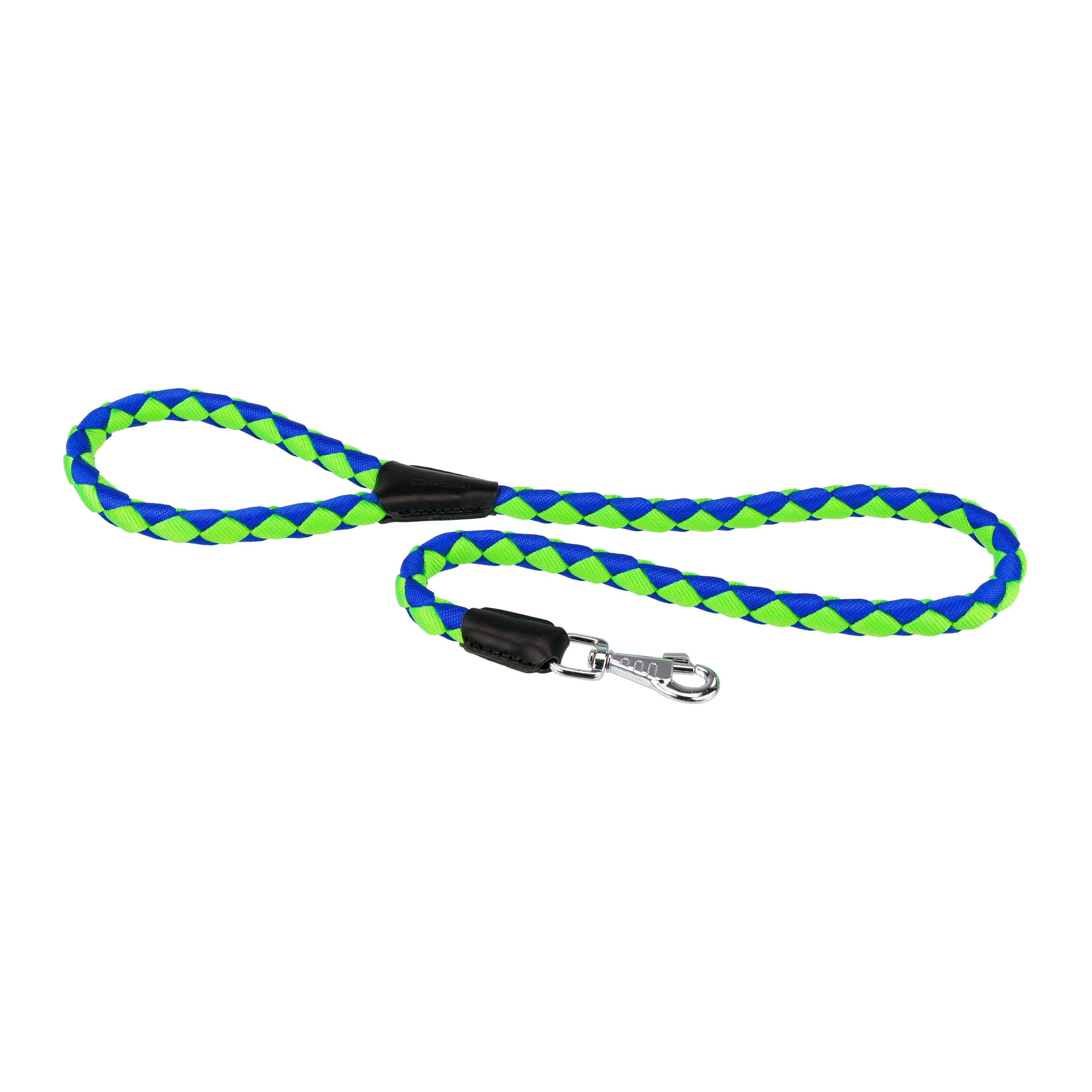 Ferplast - Laisse pour Chiens en Nylon tressé TWIST MATIC G18/110, avec Mousqueton Magnétique Automatique - Imagen 1
