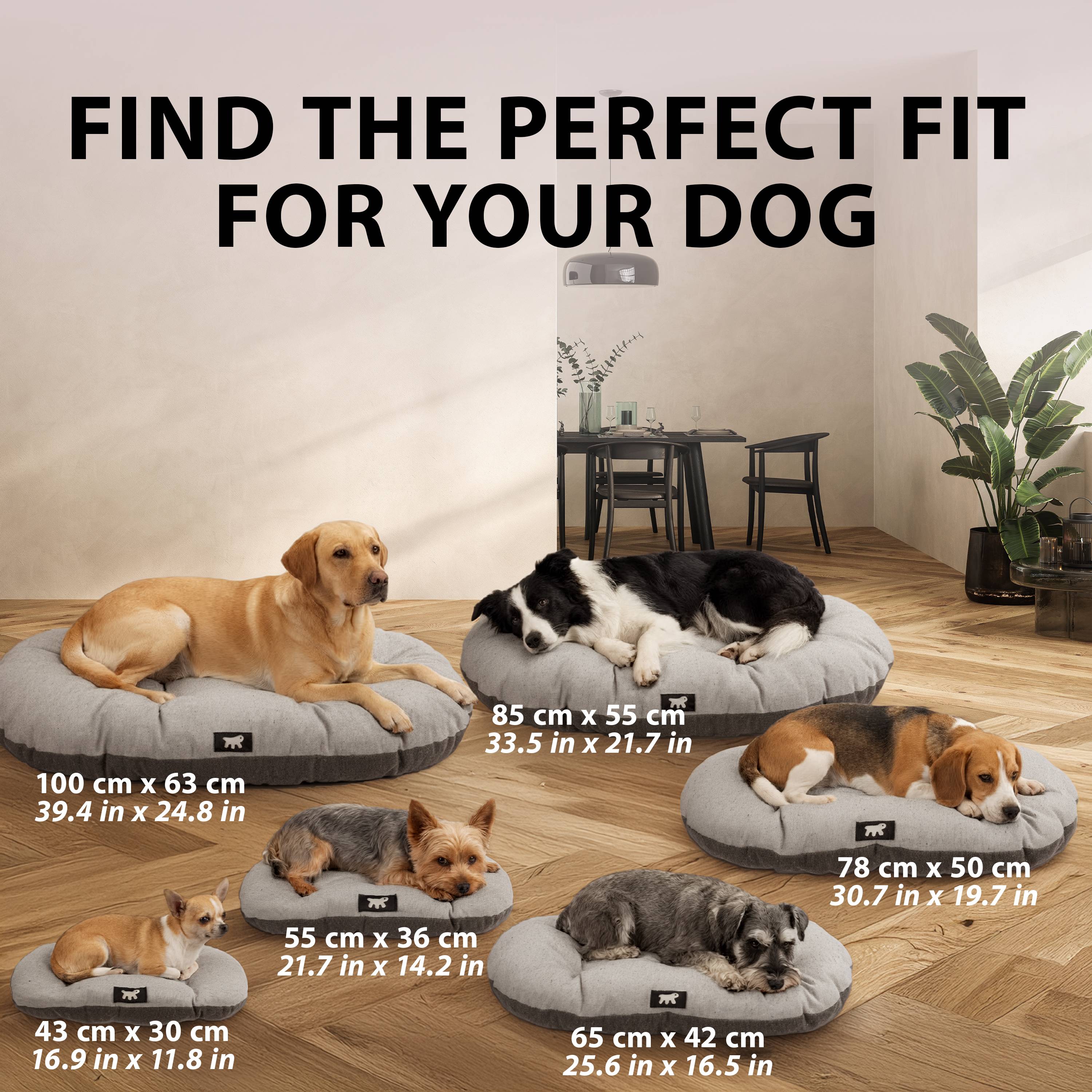 Ferplast - FERPLAST Panier Chien Chat - Coussin pour Chien Chat - Lavable en Machine - Tapis Chien Chat pour Niches et Voitures - Lit pour Chien Chat  - Relax, - Imagen 3