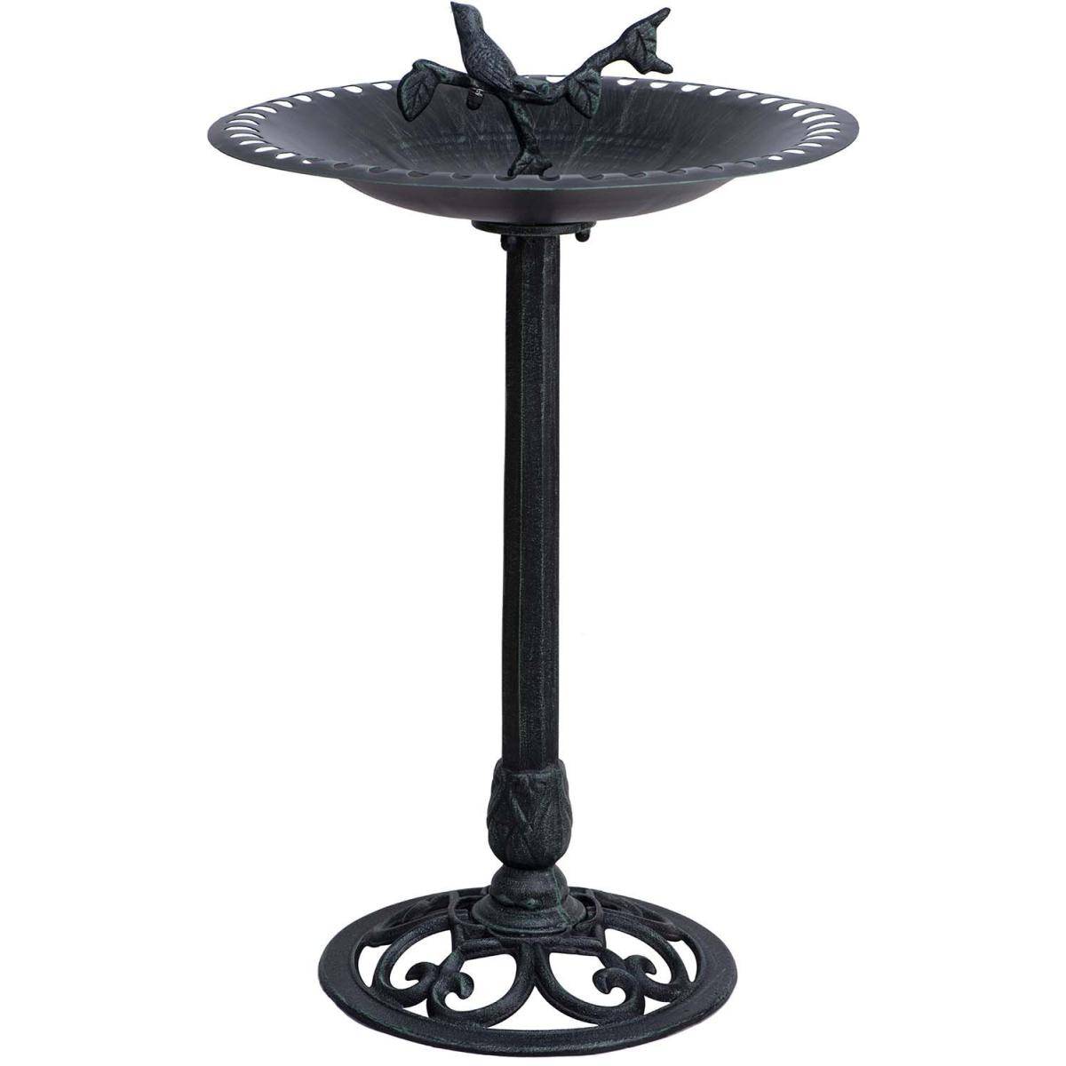 Jardindeco - Bassin à oiseaux sur pied en fonte - Imagen 1