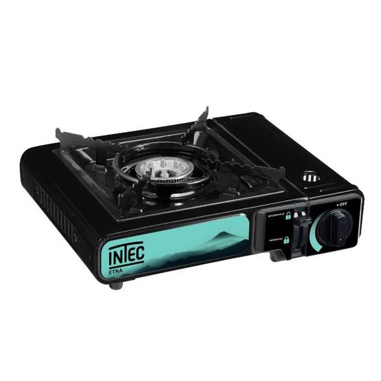 Réchaud à gaz portable 2200W Etna Camping Randonnée Chantier Cartouche gaz Camping Allumage Piezo Mallette INTEC - Imagen 7