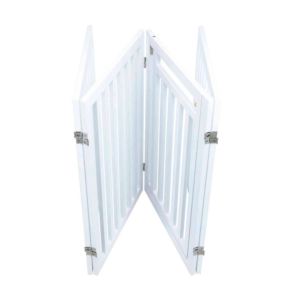 Trixie - Barrière  avec porte 60–160 × H 81 cm pour chiens - Imagen 9