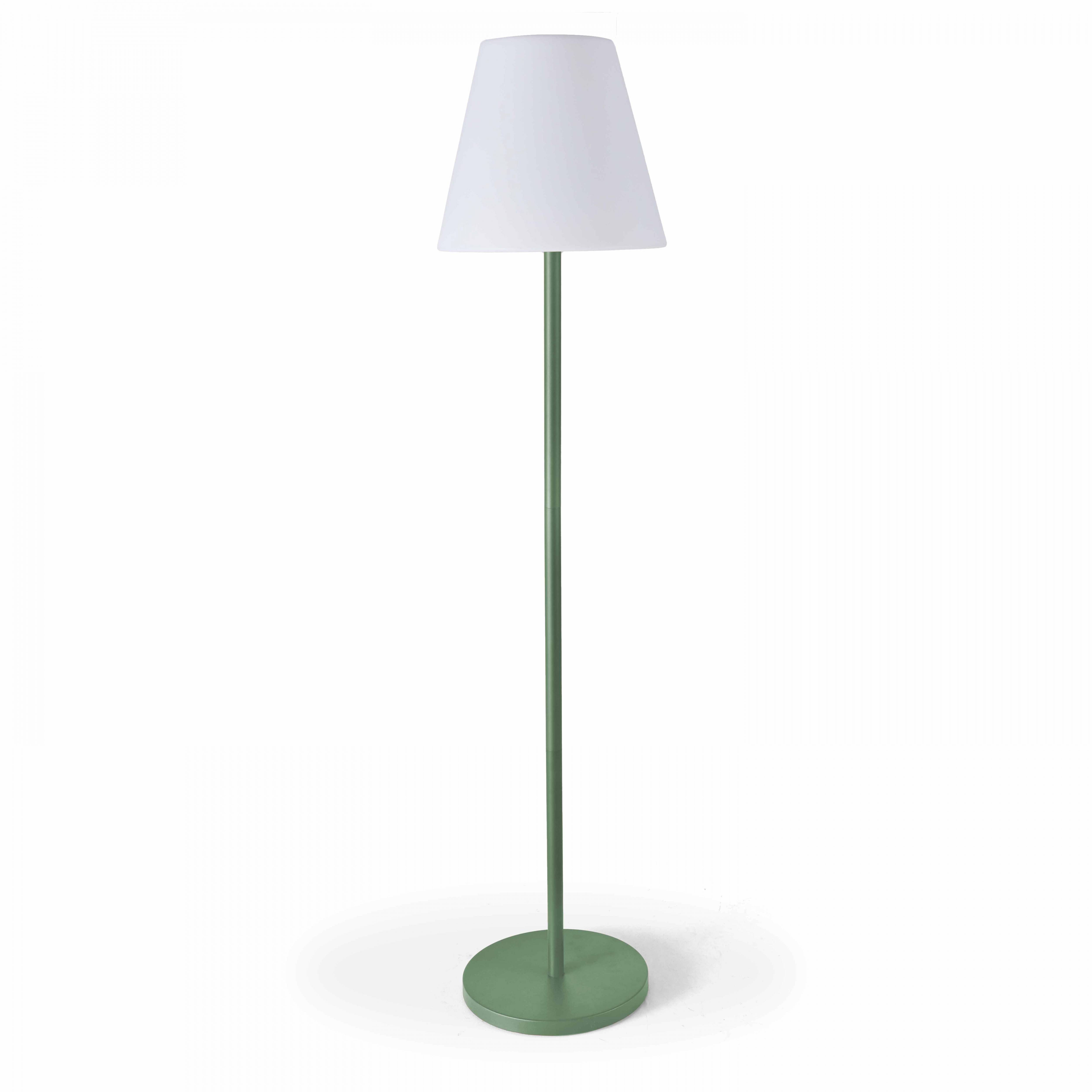 Oviala - Lampadaire en acier vert Bell - Oviala - Imagen 1