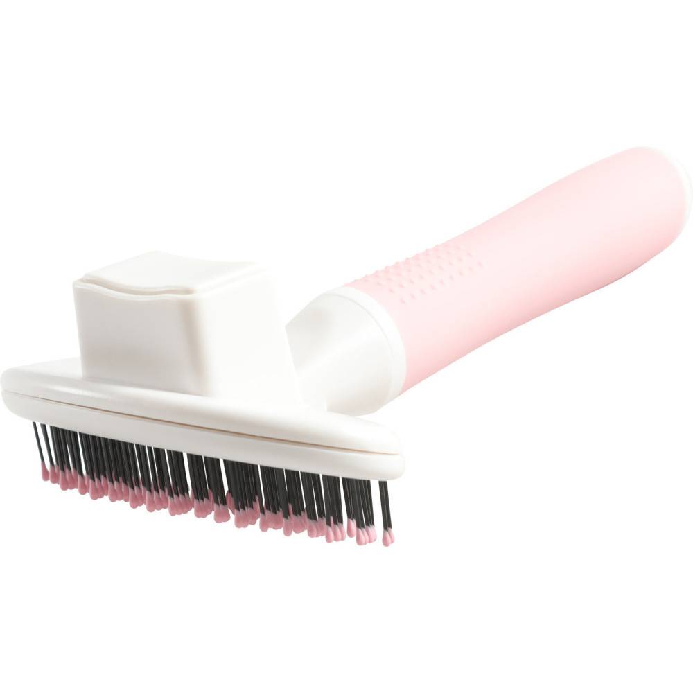 Zolux - Brosse SLICKER doux rétractable taille M pour chat - Imagen 4