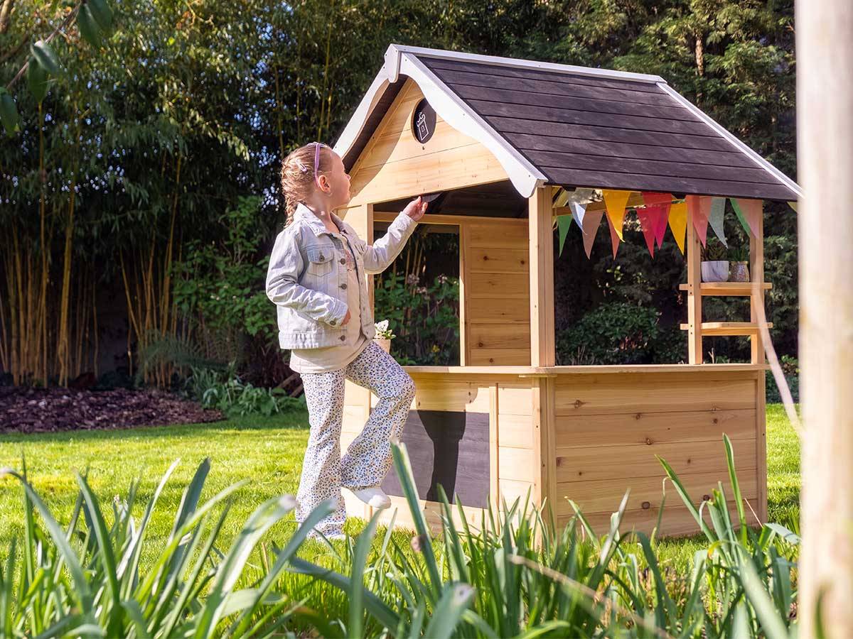 Exit Toys - Maisonnette en bois pour enfants Hika - Exit Toys - Imagen 2