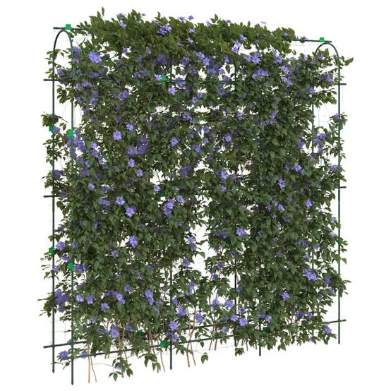 Treillis de jardin acier vert 181 x 31 x 182.5 cm - PANGIVO - Image 1