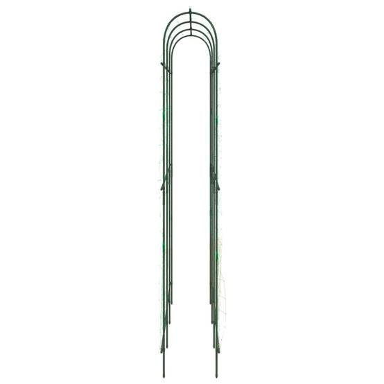 Treillis de jardin acier vert 181 x 31 x 182.5 cm - PANGIVO - Image 5