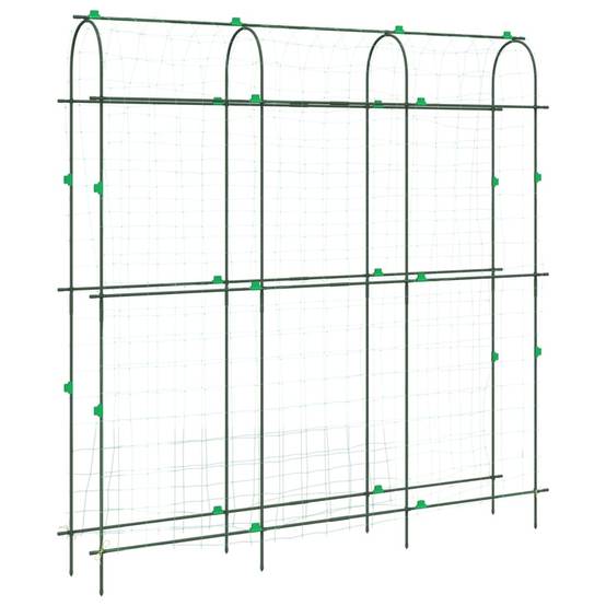 Treillis de jardin acier vert 181 x 31 x 182.5 cm - PANGIVO - Image 6