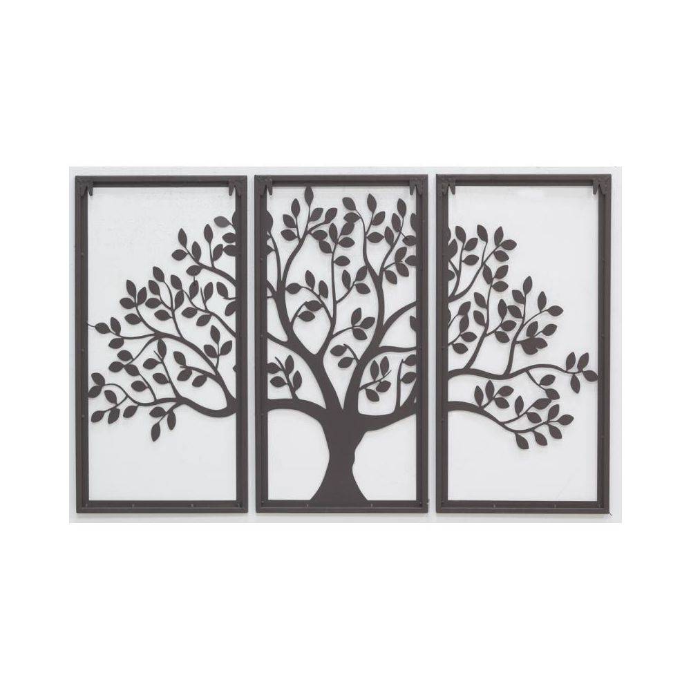 Aubry Gaspard - Triptyque en métal Arbre de vie - Imagen 4