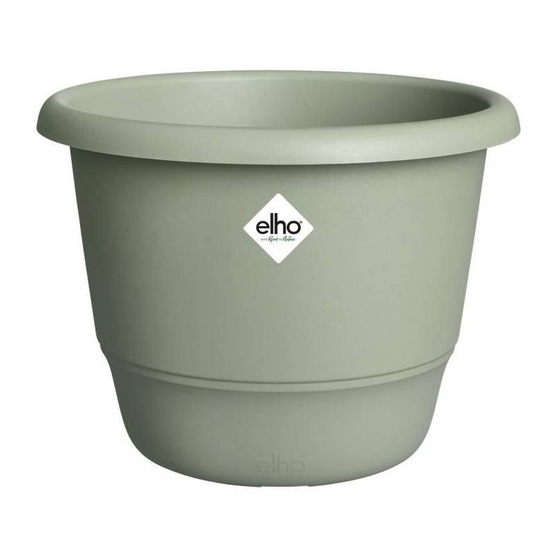 Elho - Pot De Fleurs - Elho - Amiga Rond 47 - Vert - ø 47 X H 35 Cm - Extérieur - 100% Recyclé - Imagen 1