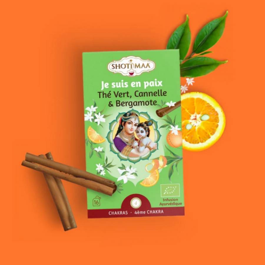 Tisane Infusion Bio Matinale Je suis en Paix - Énergétique- Équilibre et Bien-Être - joie, dévotion, estime de soi et reconnaissance - Image 3
