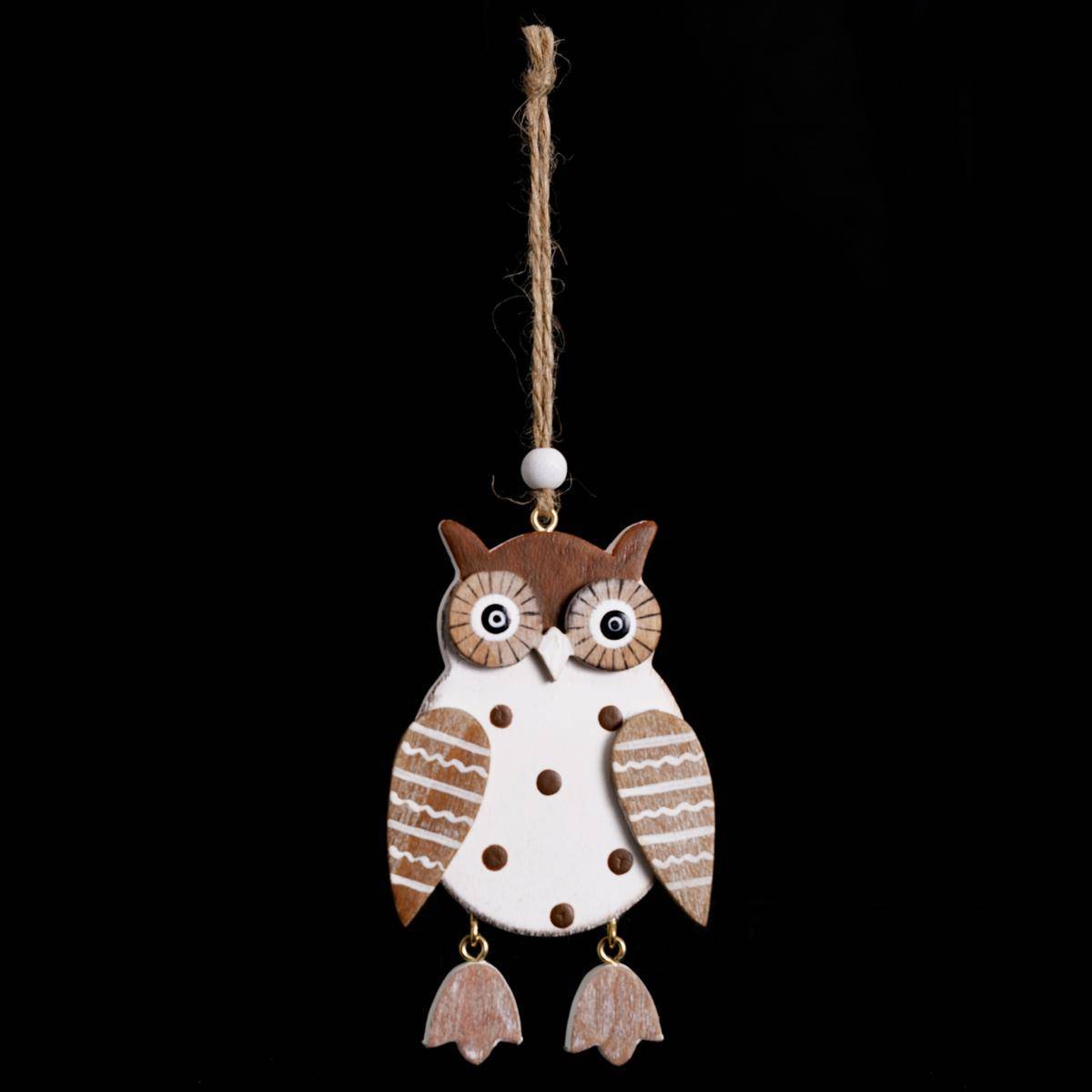 Fééric Lights & Christmas - Sujet de Noël Hibou Jambe Suspendue - Feeric Lights & Christmas - Imagen 1