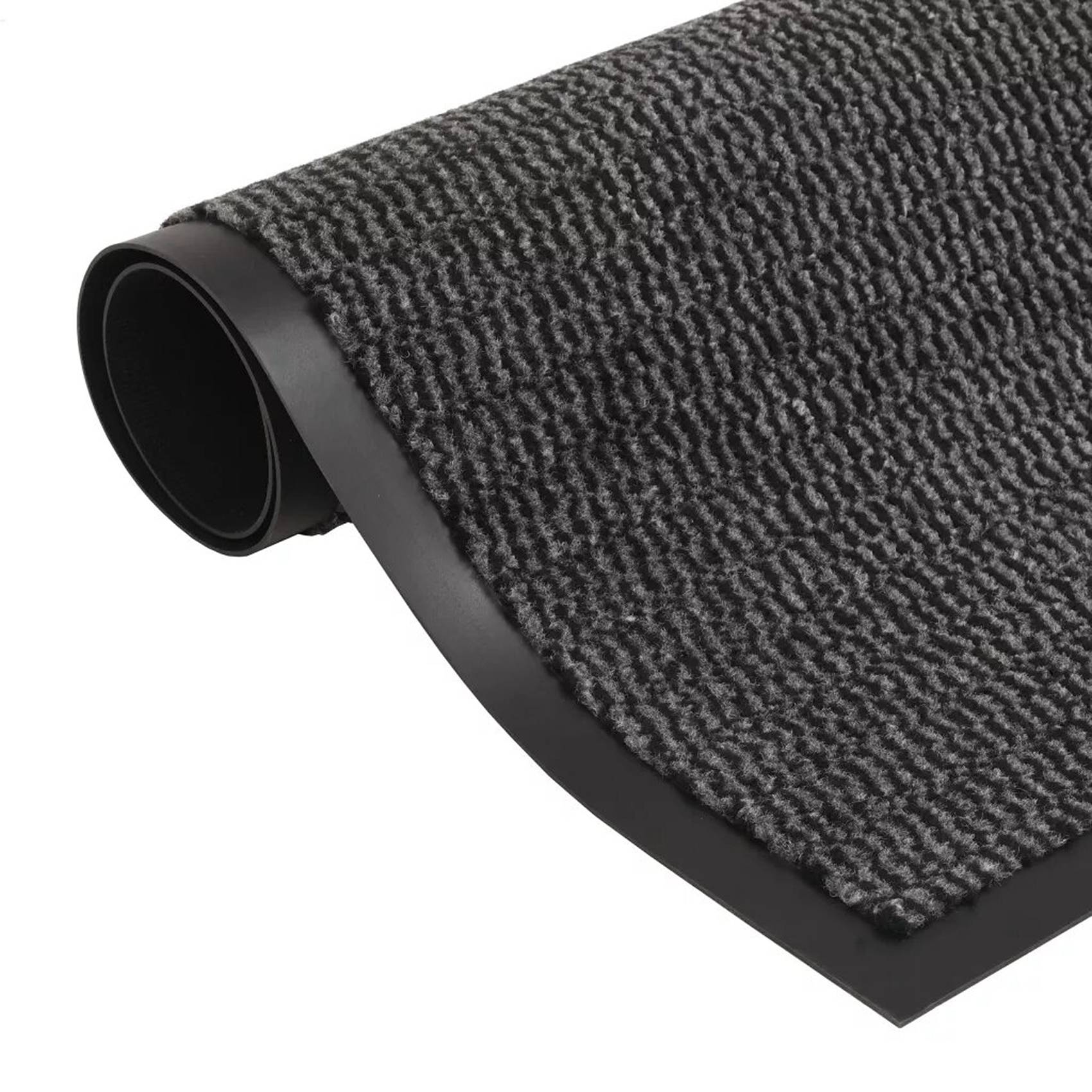 Vidaxl - Paillasson rectangulaire - vidaXL - Polypropylène - Gris anthracite - Imagen 1