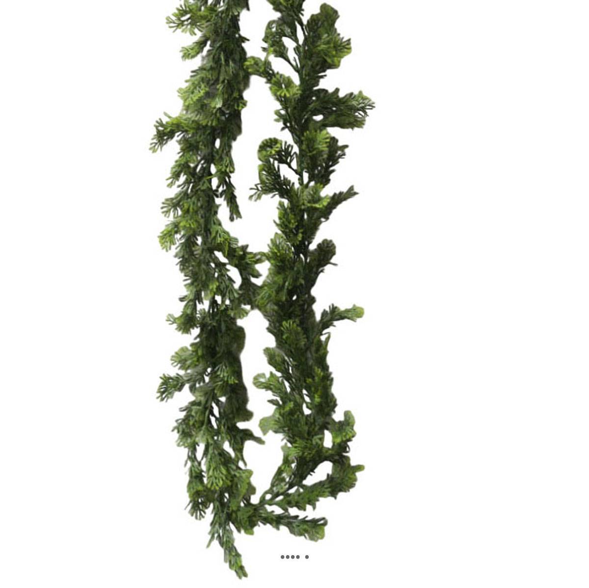 Artificielles - Guirlande de fougère orientale artificielle L 260 cm plastique D 12 cm - Imagen 3