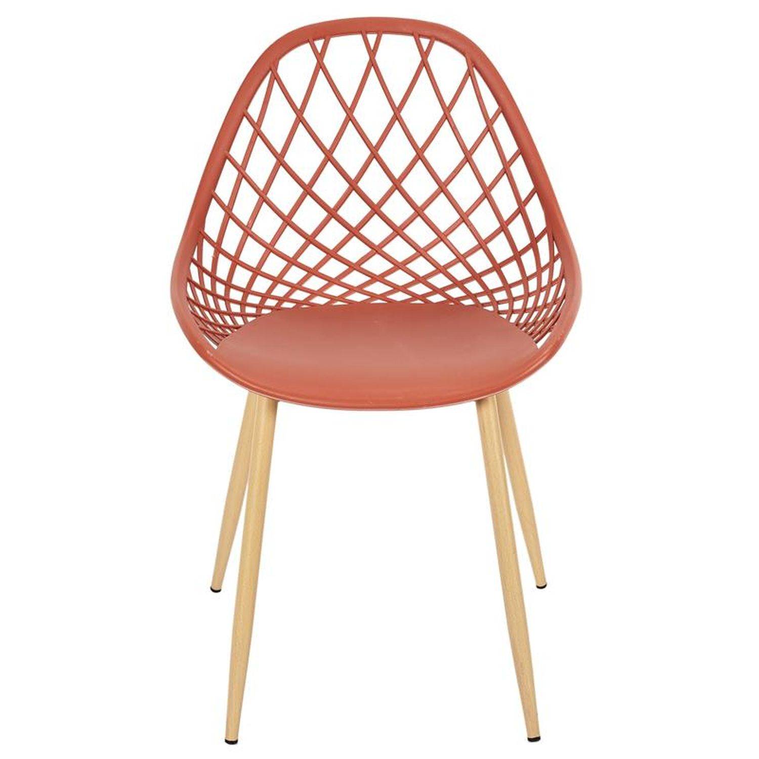 Sans Marque - Lot de 4 chaises d'extérieur Malaga en polypropylène - Toilinux - Imagen 7