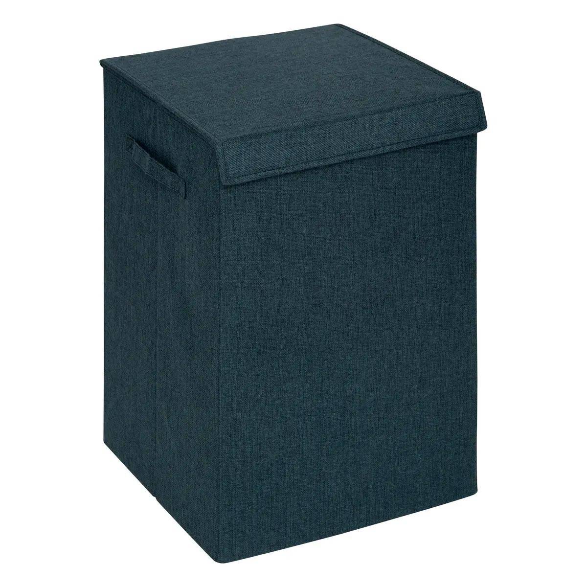 Panier à Linge Avec Séparateur "Colorama" 74L Bleu Pétrole - Image 1