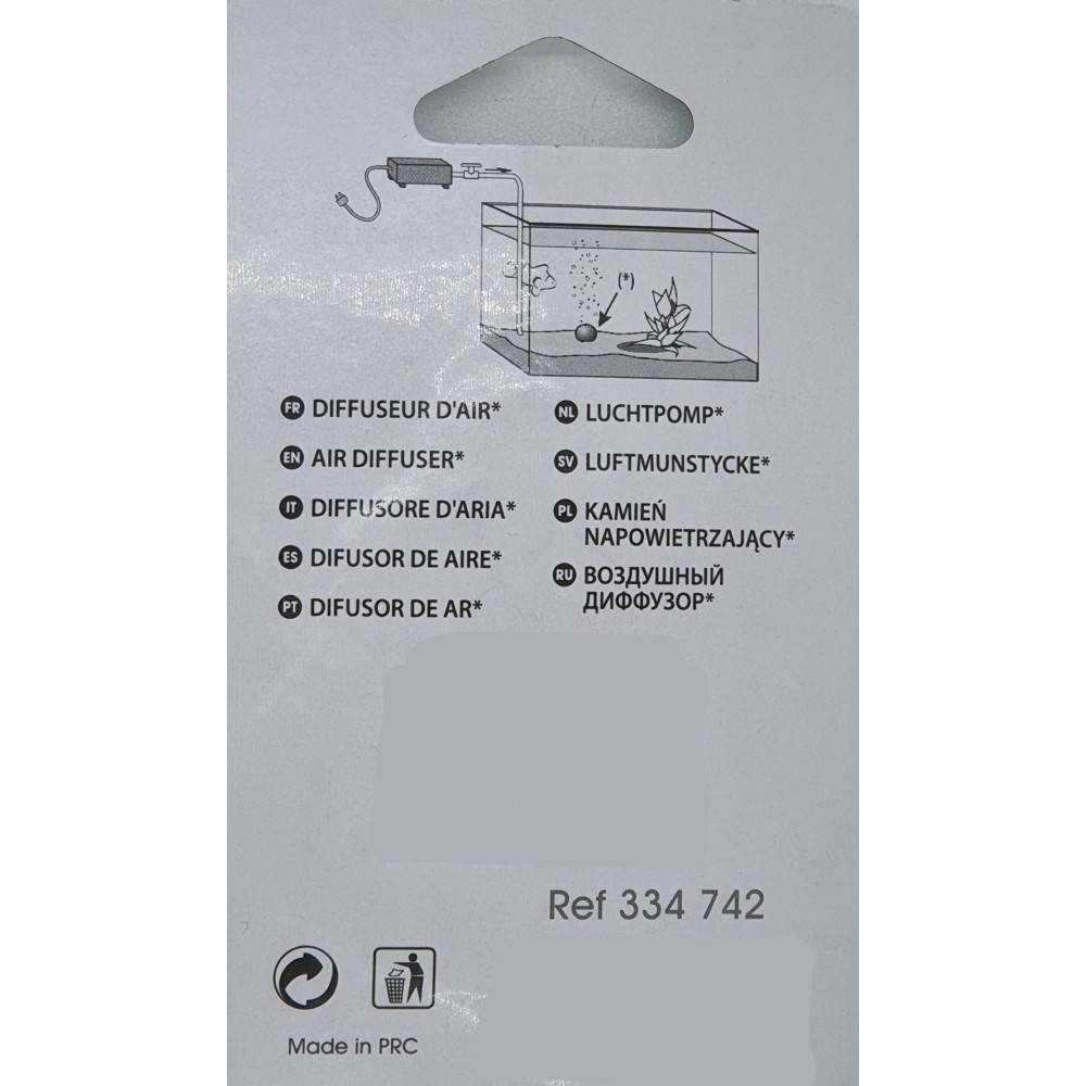Diffuseur d'air coquillage 5 x 5 x 2.5 cm pour aquarium couleur aléatoire - Imagen 5