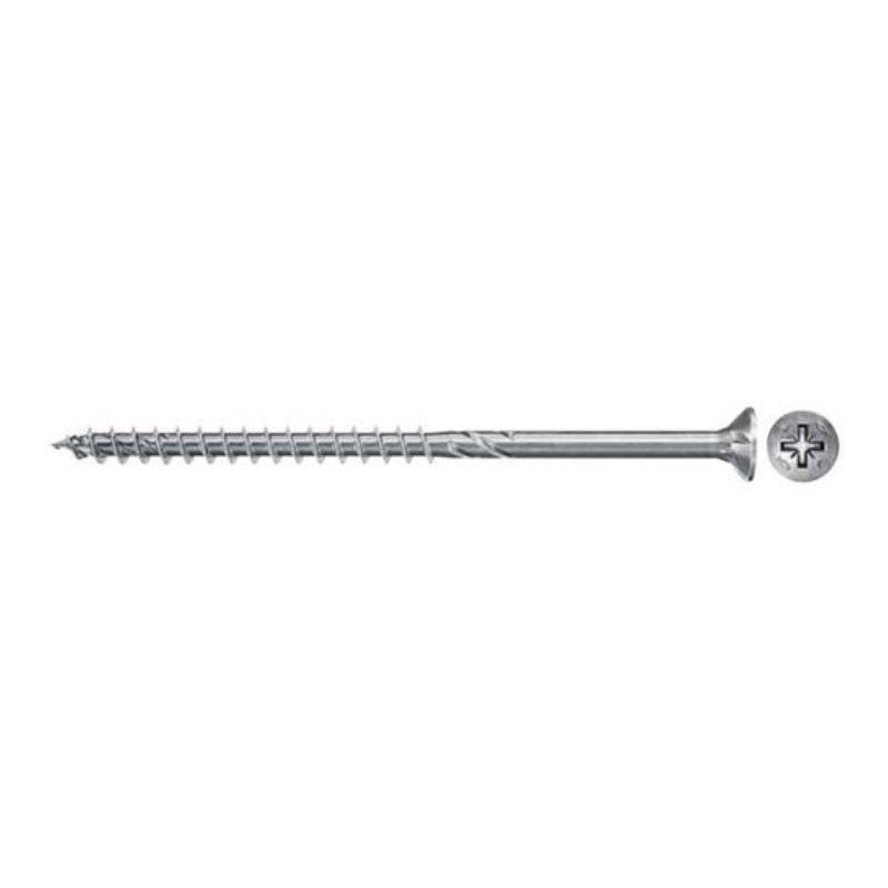 Fischer - Boîte de 100 vis à bois FISCHER Power-Fast FPF II CZP Ø / Longueur au choix - taille Ø 6 - 120 mm - FISCHER