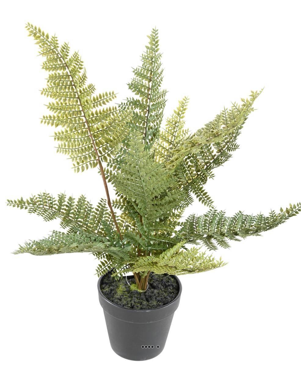 Artificielles - Fougère artificielle en pot H 45 cm