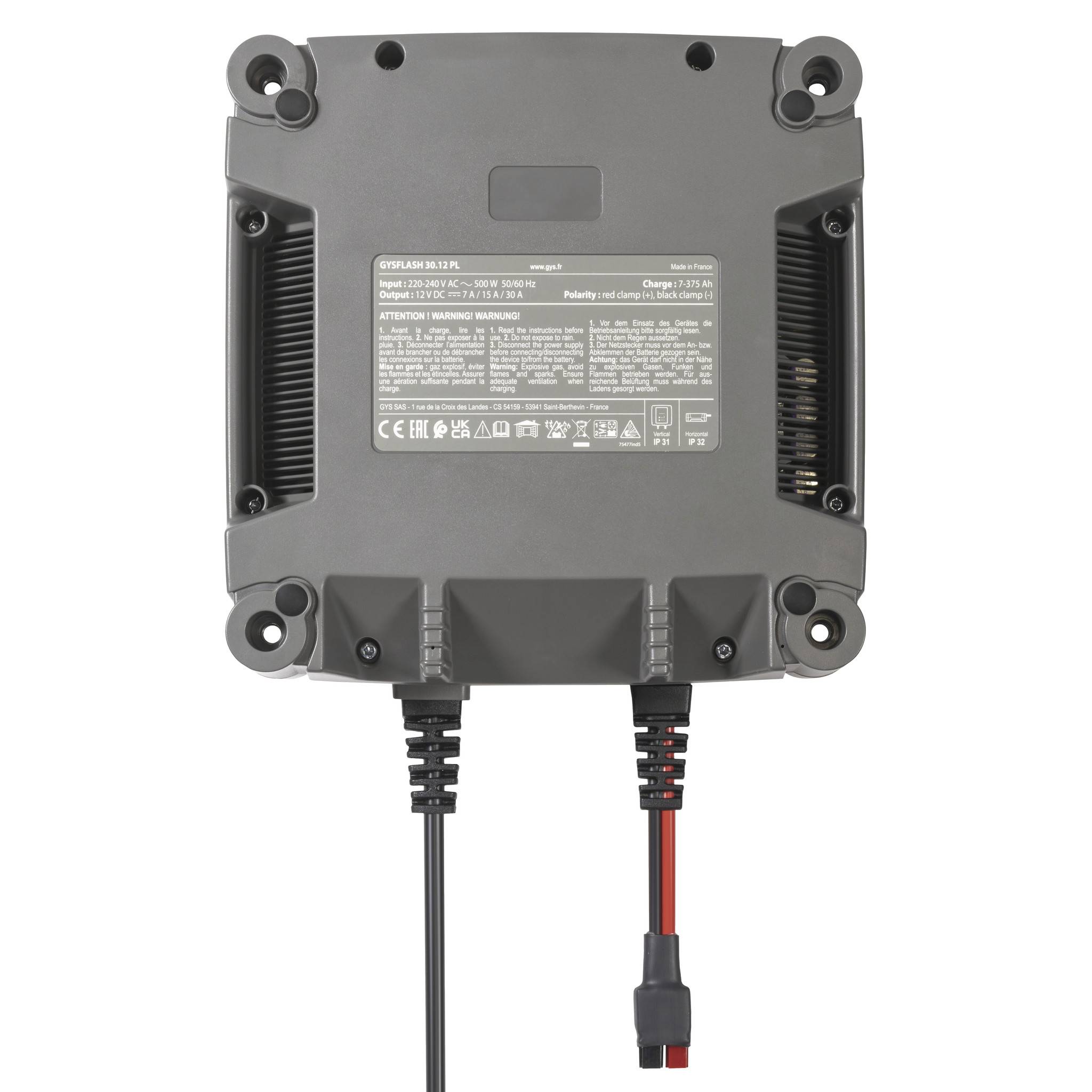 Chargeur GYSFLASH 30.12 PL | 029668 - GYS - Image 3