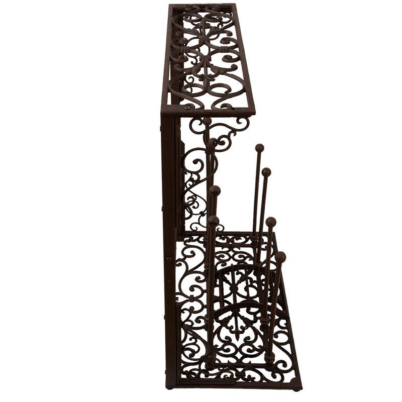 Esschert Design - Porte bottes de jardin en fonte 4 paires Best For Boots - Imagen 5