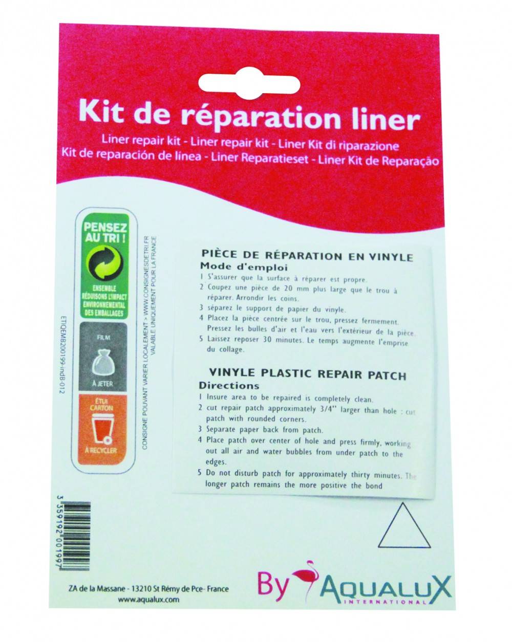 Aqualux - Kit d'entretien pour couverture de piscine AQUALUX AQUALUX