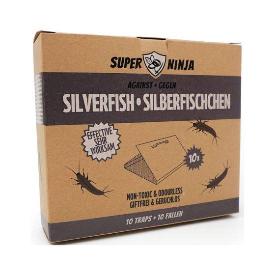 Superninja - Pièges (x10) contre les poissons d'argent - Imagen 1