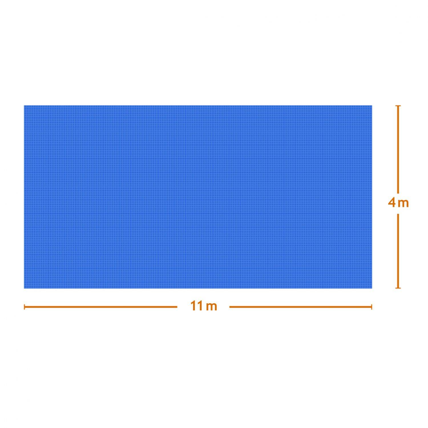 Linxor - Bâche à bulles 4 m x 11 m pour piscine - 300 microns - Bleu - Linxor - Imagen 2