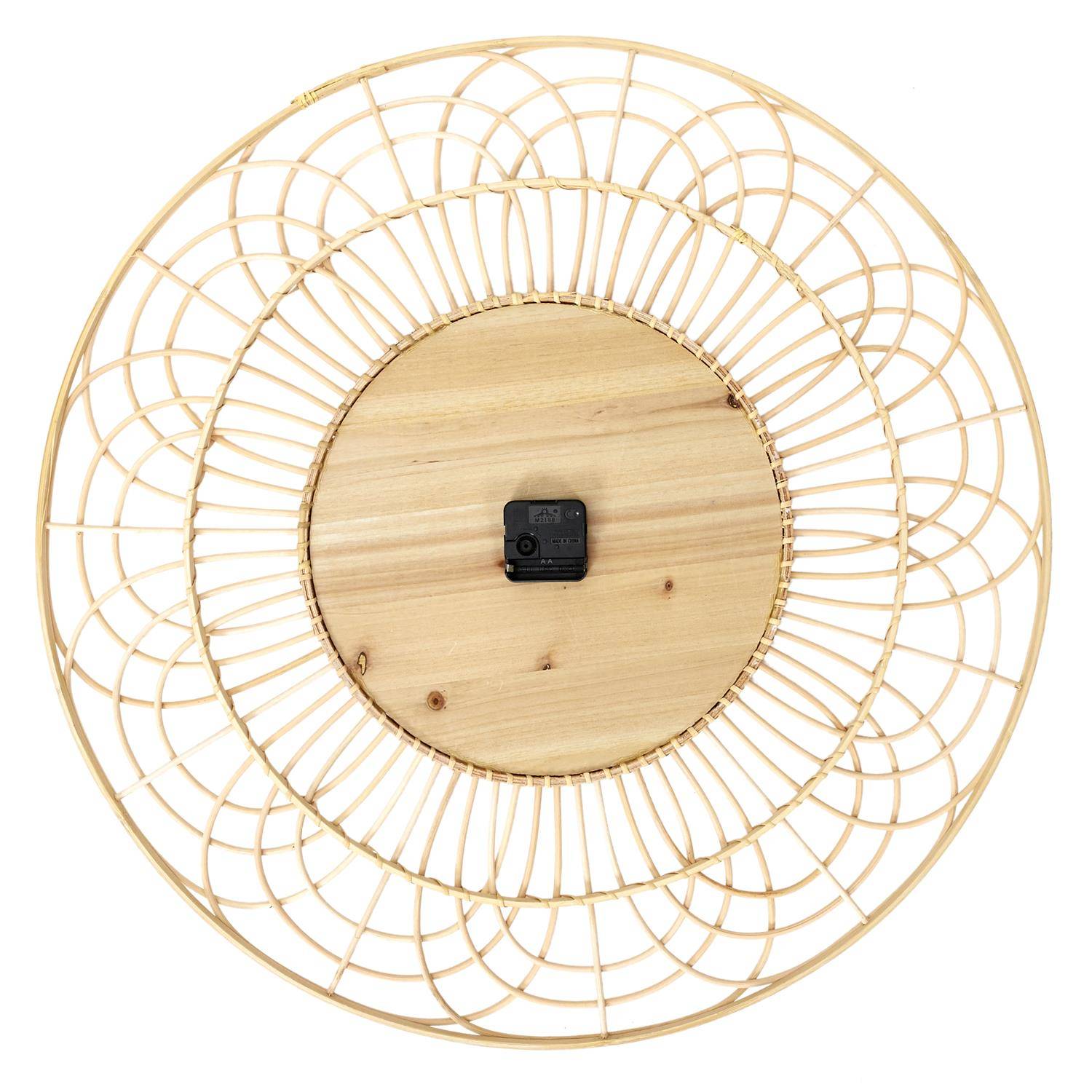 Importdistrib - Horloge Rotin 70cm IMPORTDISTRIB - Imagen 2