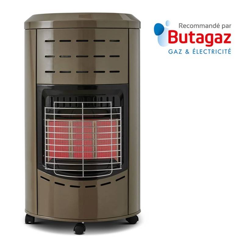 Favex - Chauffage d'appoint à gaz Calgary Taupe - FAVEX - Infrarouge - Prêt à l'emploi livré avec Tuyau et détendeur - Jusqu'à 40 m² - Image 3