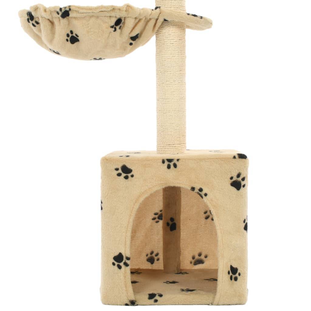 Arbre à chat Elvren Beige 30 X 30 X 30 cm - P87209B - Image 5