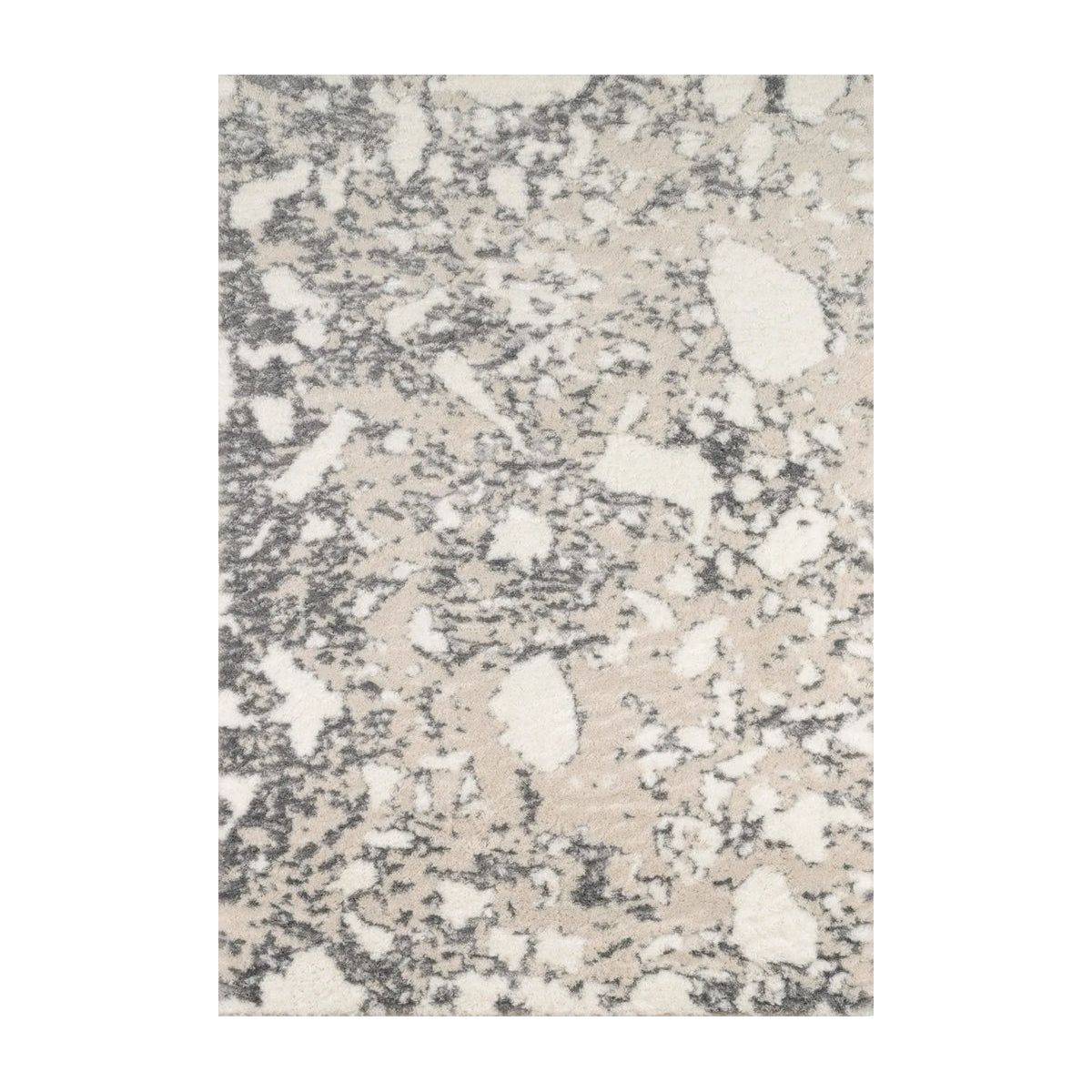 Jardindeco - Tapis intérieur en polyester poils longs Léna léopard 160 x 120 cm - Imagen 1