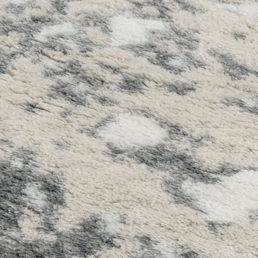 Jardindeco - Tapis intérieur en polyester poils longs Léna léopard 160 x 120 cm - Imagen 3