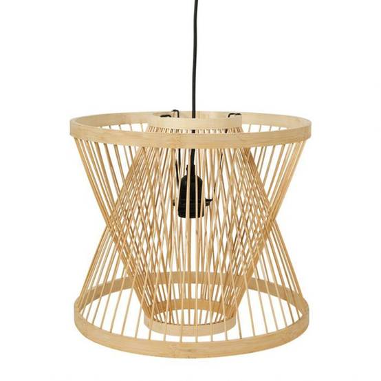 Ostaria - Suspension en bambou Kayla sablier Ostaria - Image 1