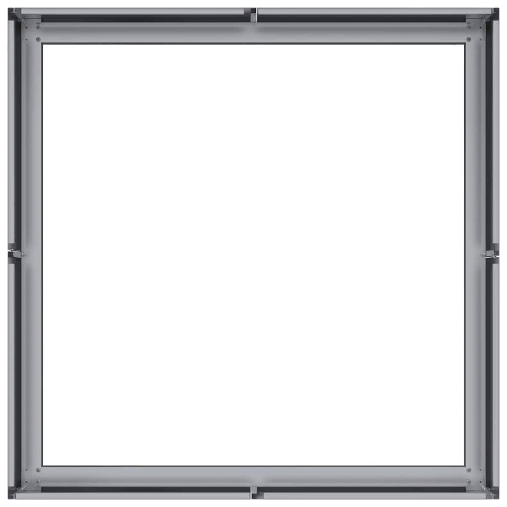 ComfortXL - Grand potager carré en acier galvanisé anti-rouille 80x80x30 cm – ComfortXL Outdoor Living - Image 5