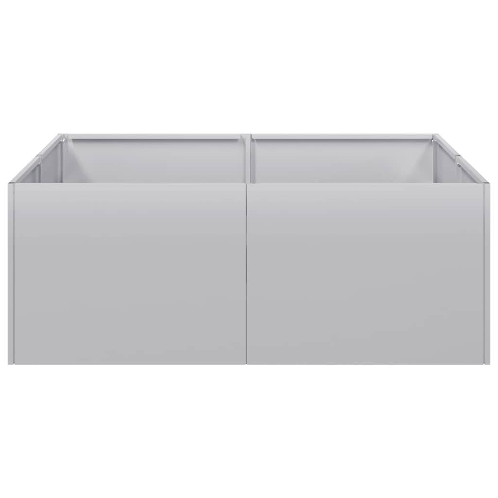 ComfortXL - Grand potager carré en acier galvanisé anti-rouille 80x80x30 cm – ComfortXL Outdoor Living - Image 4