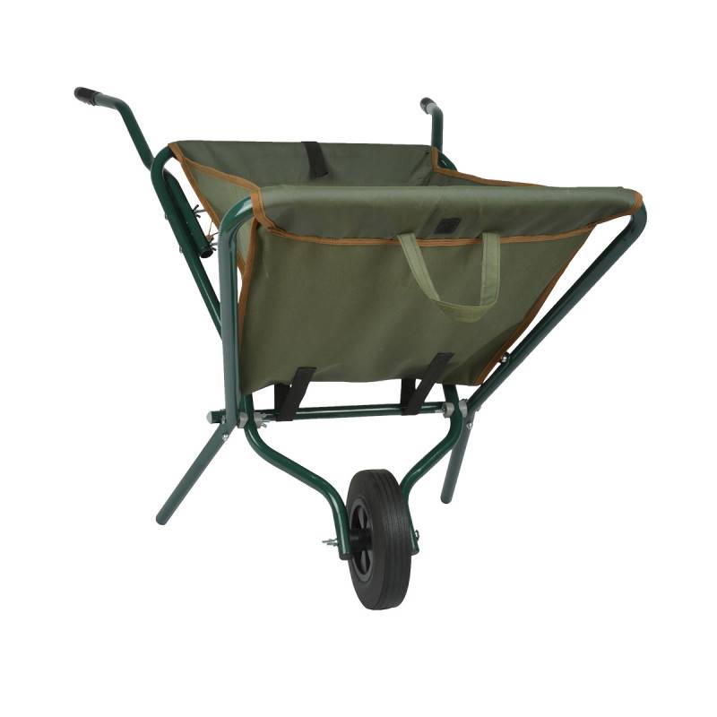 Esschert Design - Brouette pliable en tissu avec rangements - Esschert Design - Imagen 4