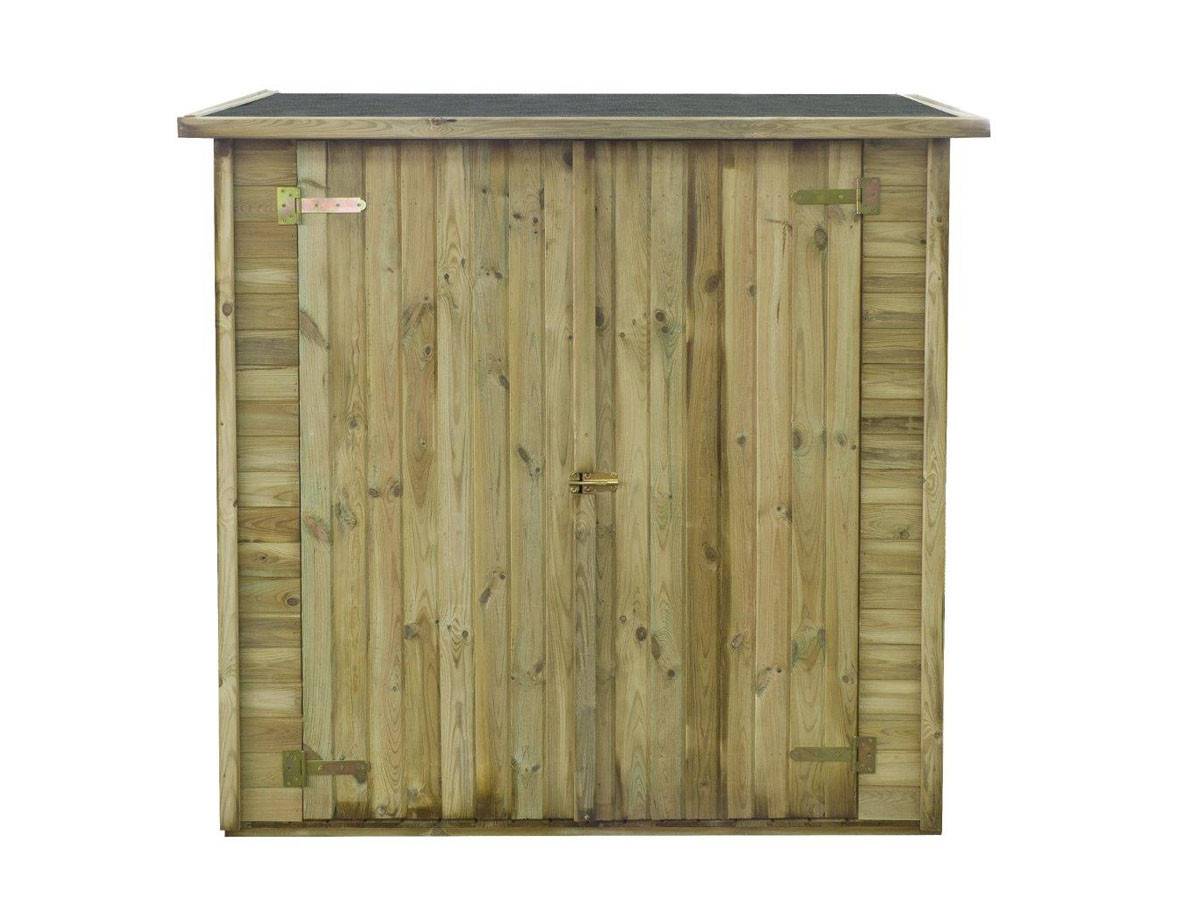 Habitat Et Jardin - Abri Jardin Bois Adossable "lipki " - 1.79 X 0.9 X 1.78/1.87 M  - 1.61 M² - 12 Mm - Avec Plancher -habitat Et Jardin - Imagen 3