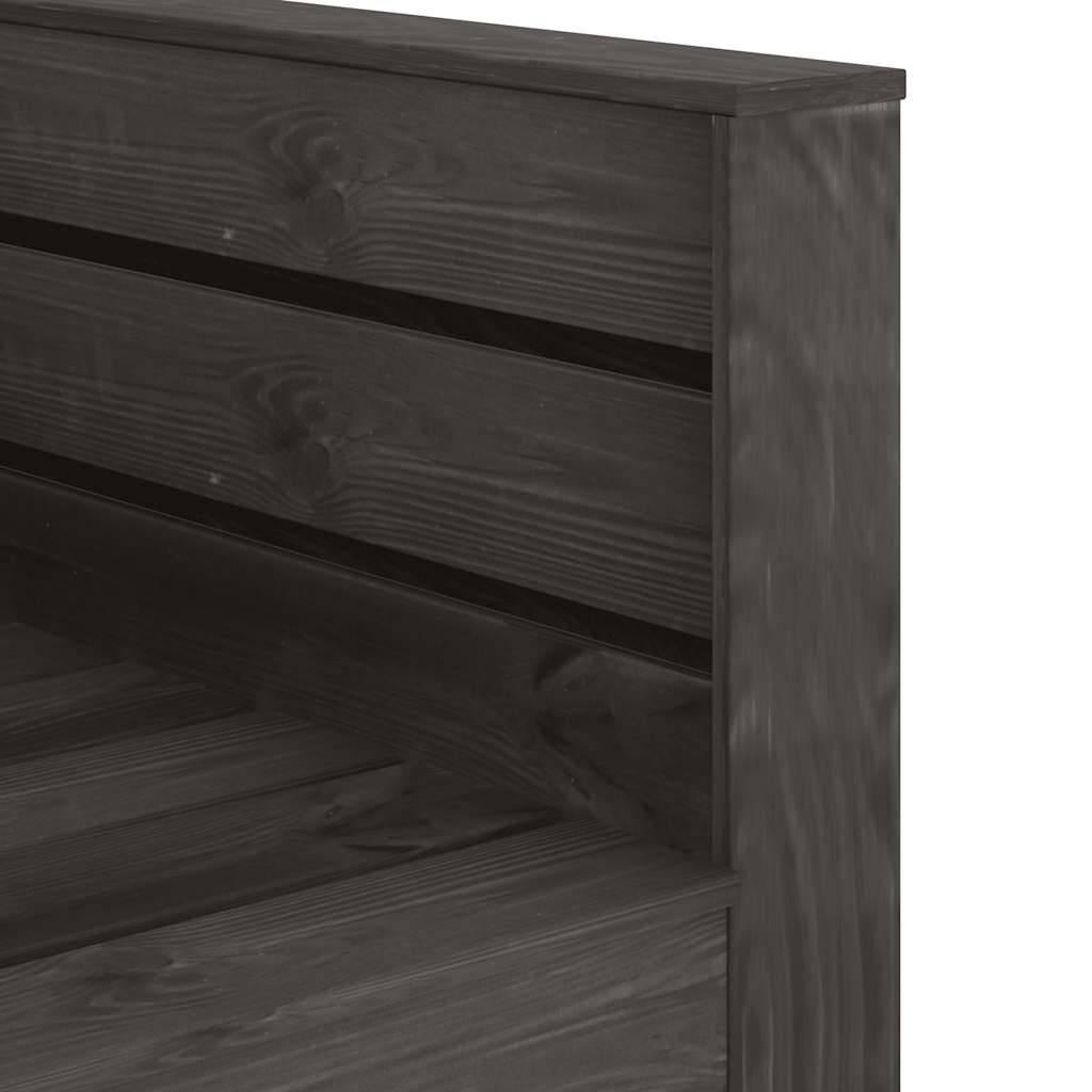 Salon de jardin palette 2 pièces Bois de Pin Traité Fauteuil et Table pour Extérieur Gris – ComfortXL Outdoor Living - Image 6