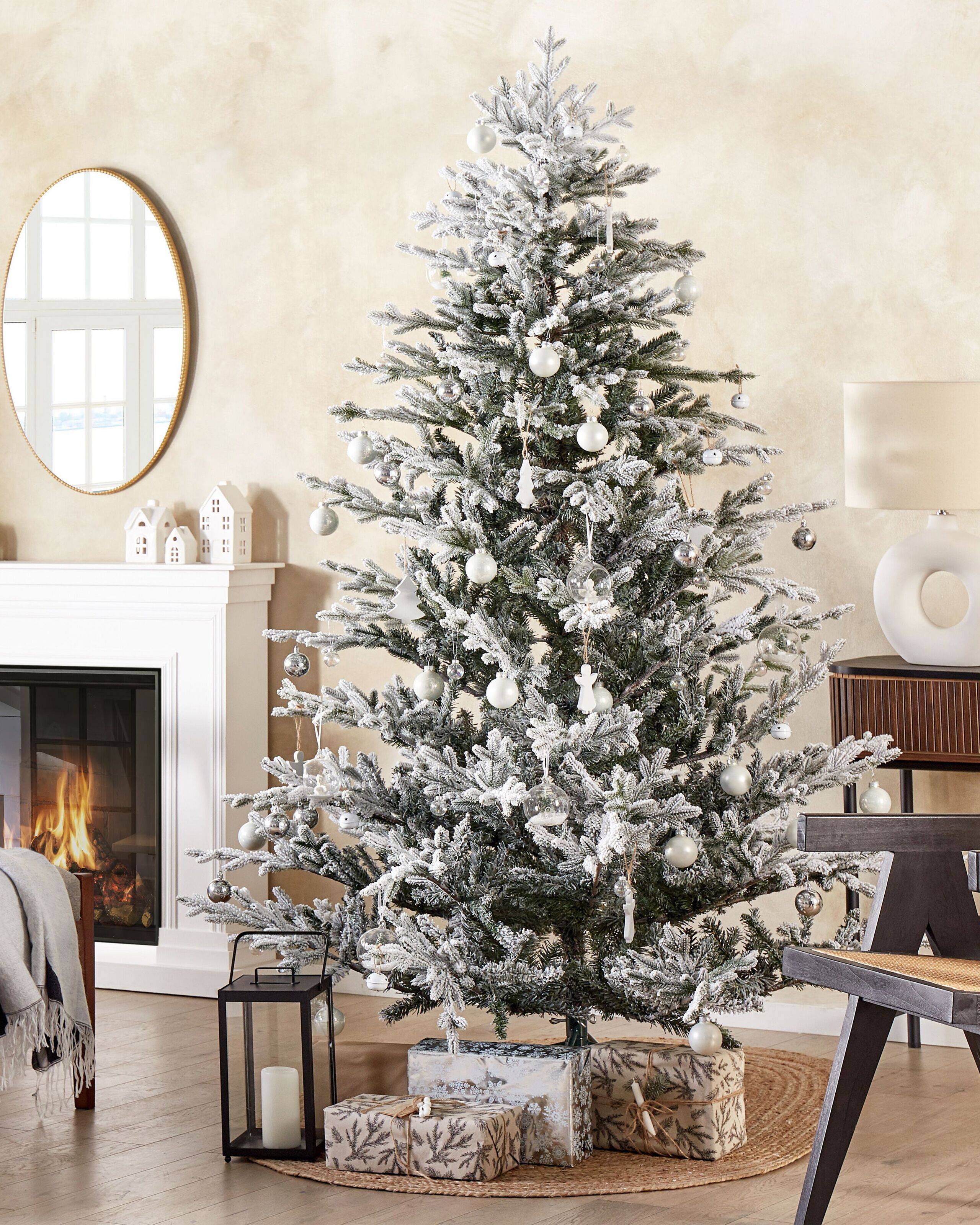 Beliani - Sapin de Noël Matière synthétique Blanc BRISCO - Beliani - Imagen 1