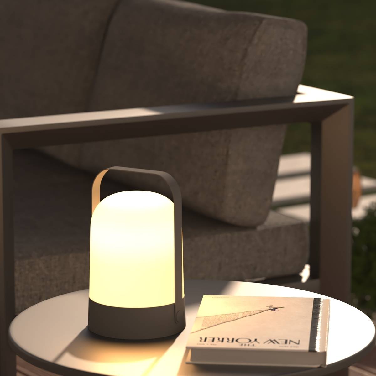 Lampe extérieur portative H22cm ATMOSPHERA CREATEUR D'INTERIEUR - Imagen 1