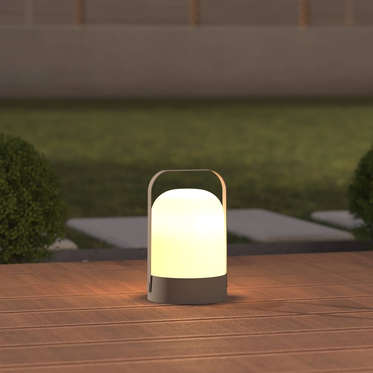 Lampe extérieur portative H22cm ATMOSPHERA CREATEUR D'INTERIEUR - Imagen 3