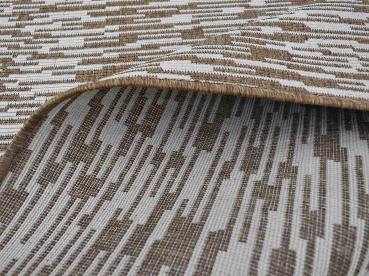 Tapis extérieur rectangulaire Prague  115 x 180 cm en laine synthétique - Jardiline - Imagen 4