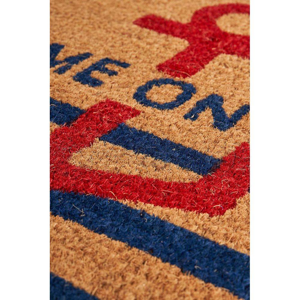 Batela - Paillasson en fibres de coco 70 x 40 cm Welcome on board - Imagen 3