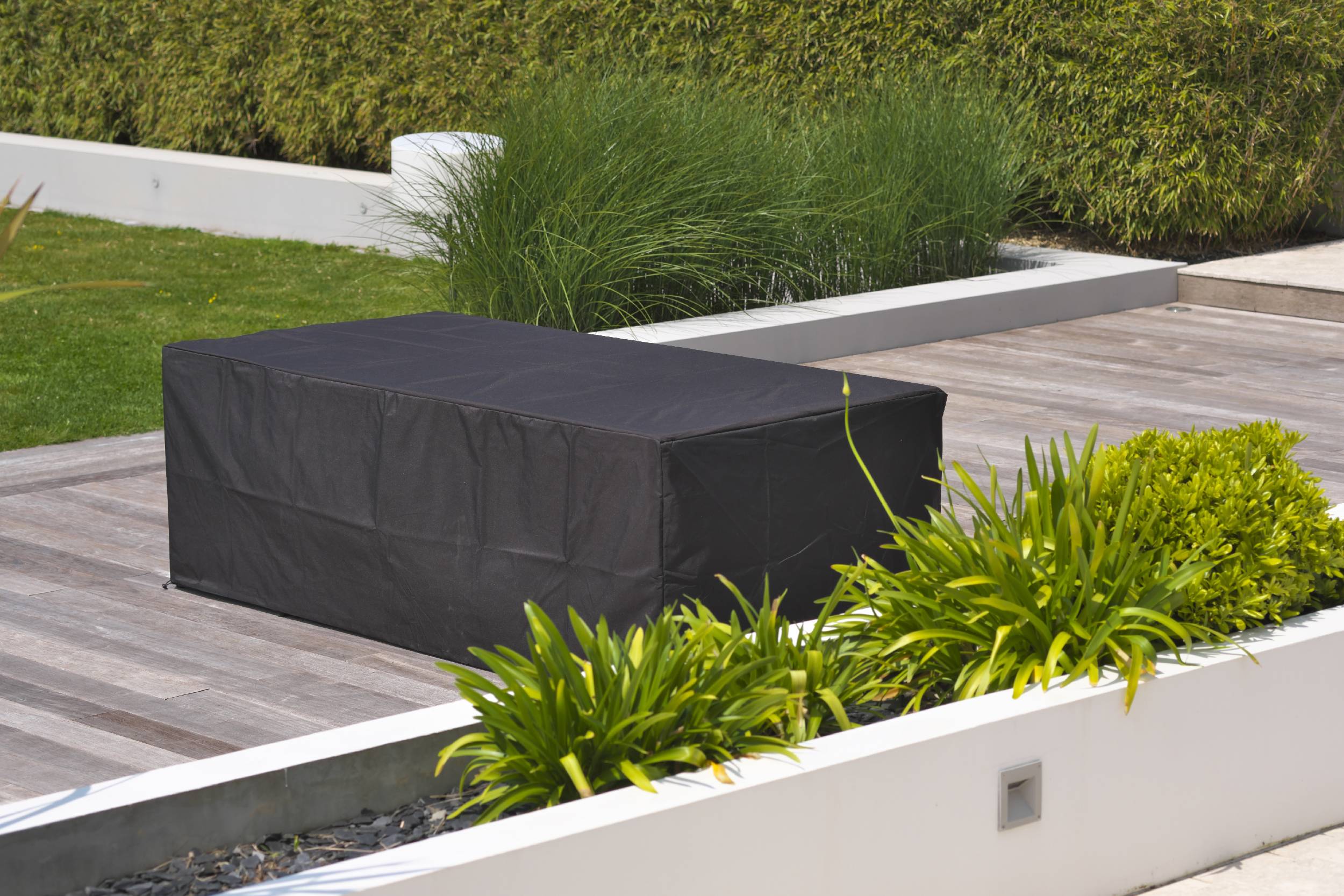 Dcb Garden - Housse de protection en polyester pour table 8 places - DCB GARDEN - Imagen 2