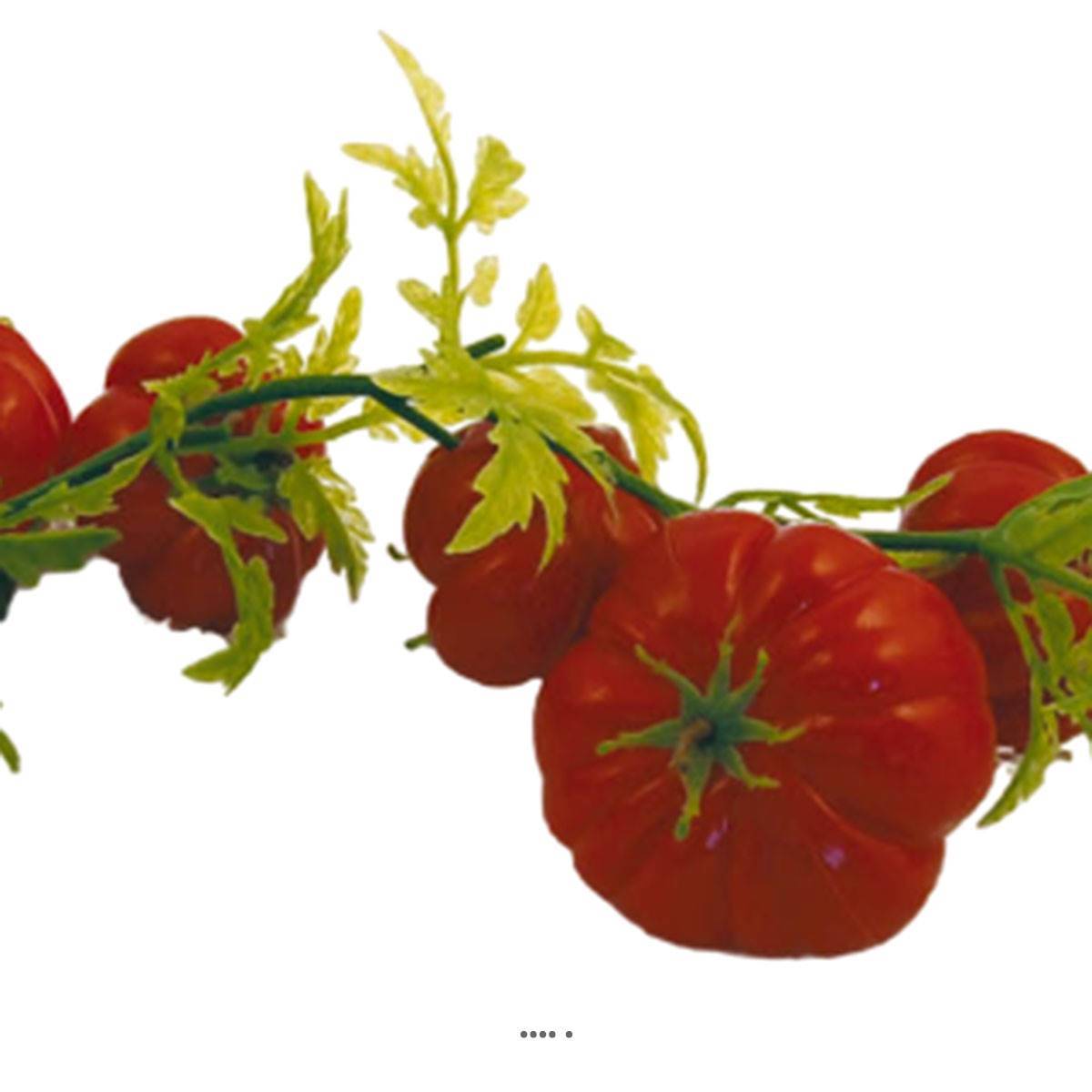 Artificielles - Guirlande de 36 tomates artificielles en Plastique soufflé L 2 m - Imagen 3