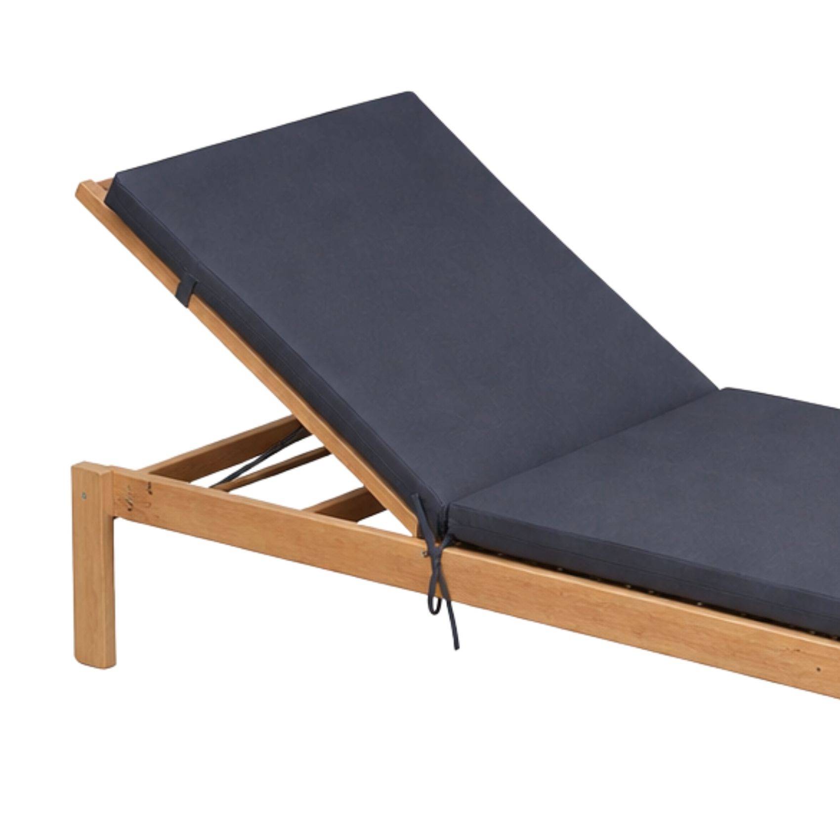 Home Maison - Matelas Bain de soleil extérieur imperméable MINORQUE - HOME MAISON - Polyester - Gris anthracite - Imagen 2