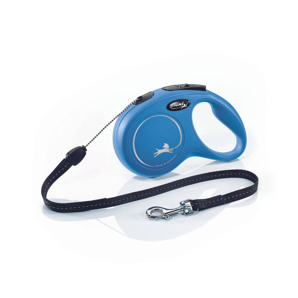 Flexi - Laisse Flexi Classic Cordon S 8 m bleu chiens max 12 Kg - Image 2