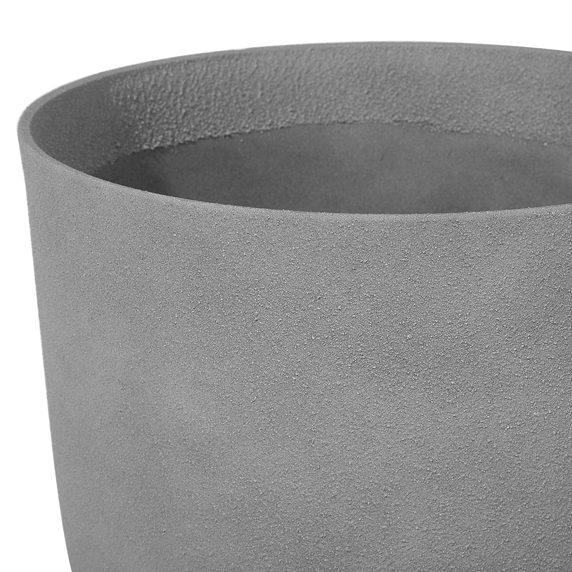 Beliani - Cache-pot d'extérieur Fibre d'argile Gris clair CROTON - Beliani - Imagen 5